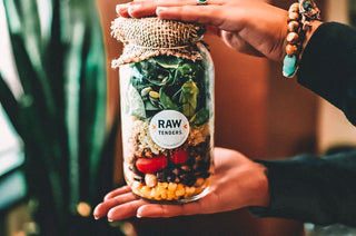 Organic Vegan Taco Jar Salad